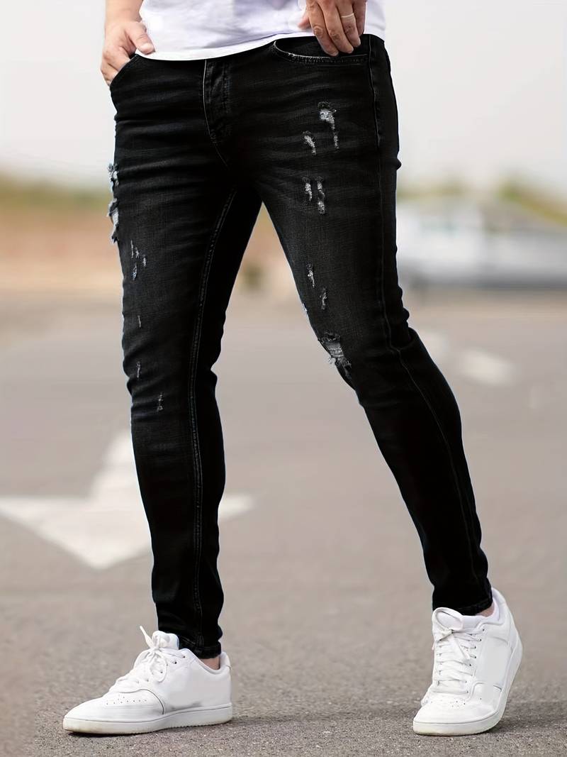 Ripped Men's Fashion Jeans