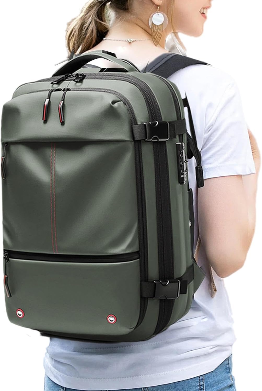 Waterproof Expandable 60L Travel Backpack with Laptop Sleeve - OutfitLondon