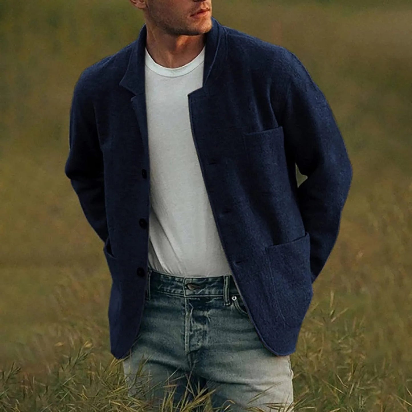 Classic Casual Men's Jacket - OutfitLondon