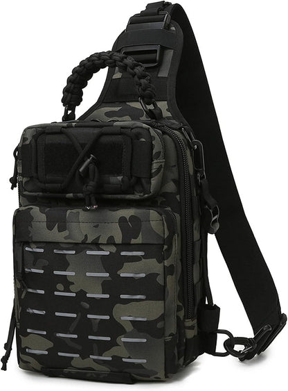 Practical Fishing Tackle Backpack with Multiple Pockets