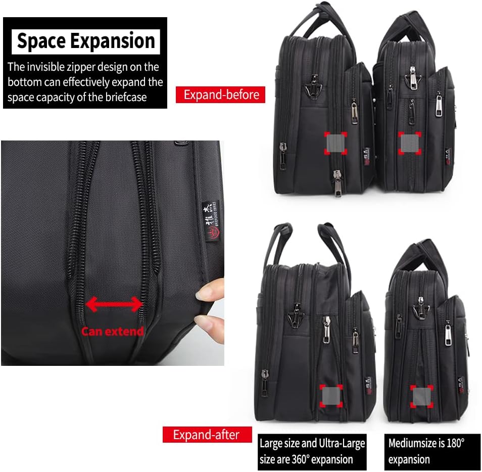 Professional Leather Laptop Work Bag