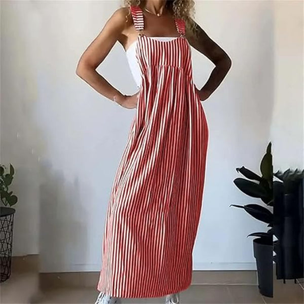 Lightweight Floral Strap Sundress
