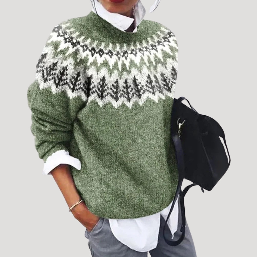 Soft Women's Chunky Knit Winter Sweater - OutfitLondon