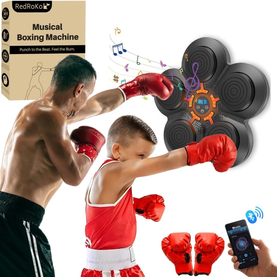 Fitness Boxing Set with Gloves and Music - OutfitLondon