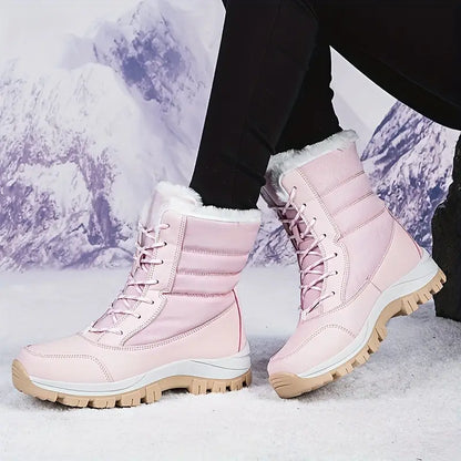 Warm Insulated Women's Winter Snow Boots