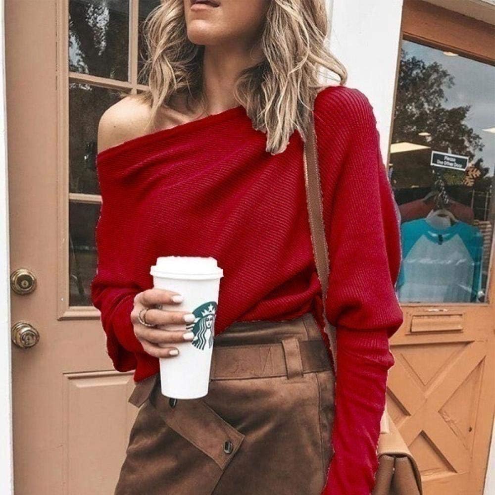 Chic Cold Shoulder Knit Sweater - OutfitLondon
