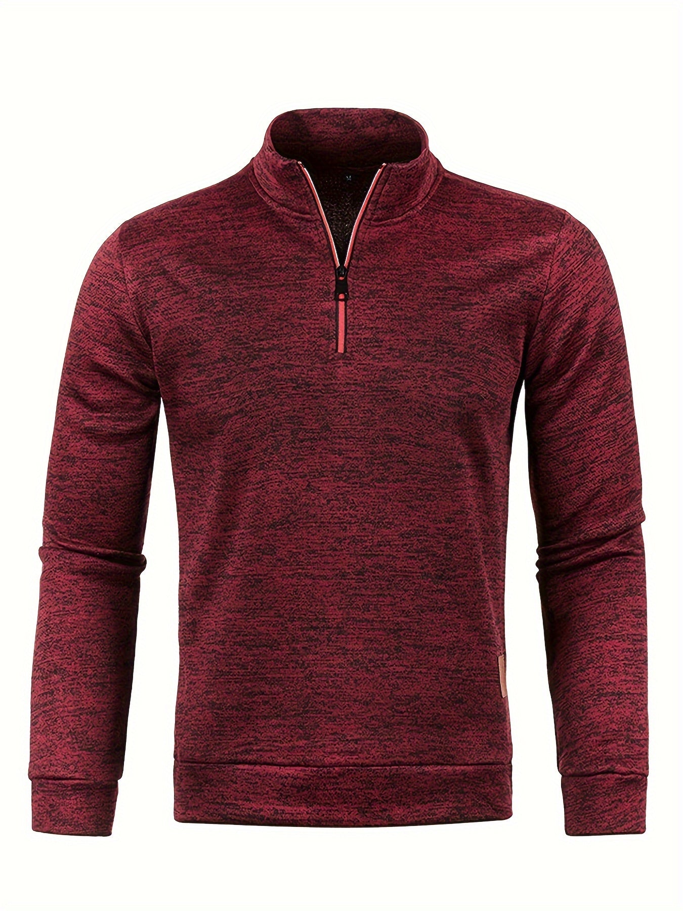 Cozy Fleece Quarter Zip Pullover Sweater