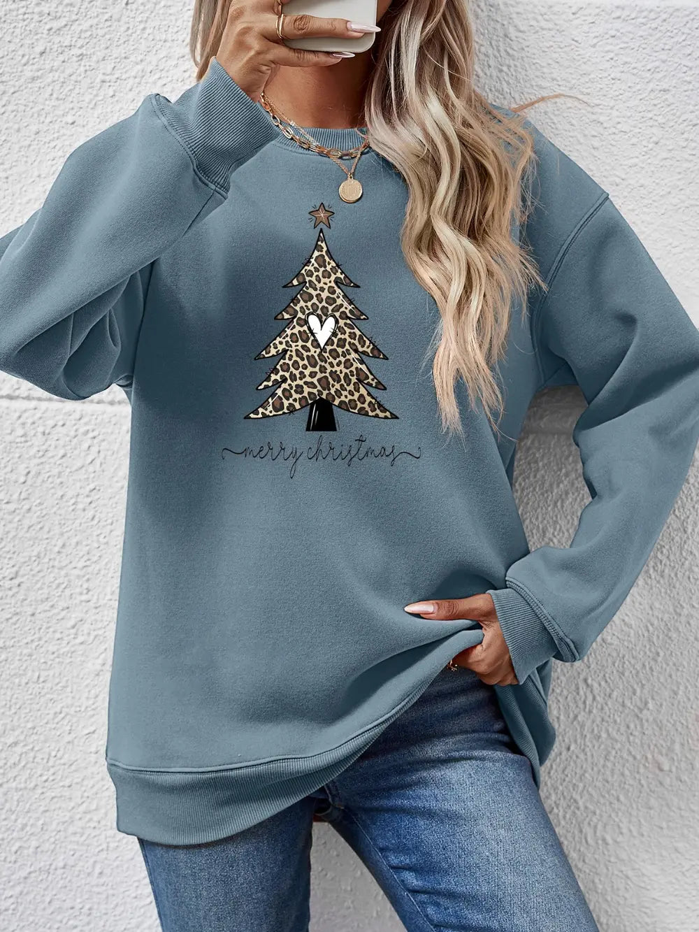 Colorful Christmas Graphic Tee Shirt
