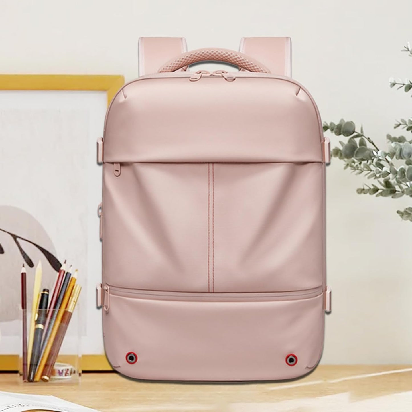 Large Water Resistant Travel Backpack with Compression