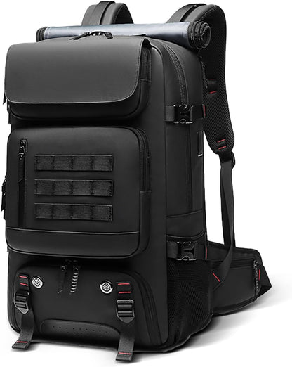 Waterproof Hiking Backpack with Laptop Sleeve and USB Charging - OutfitLondon