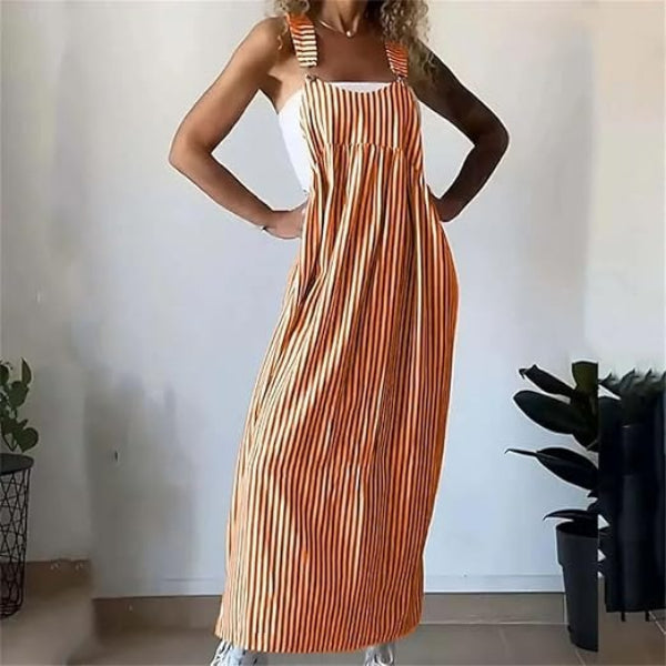 Lightweight Floral Strap Sundress