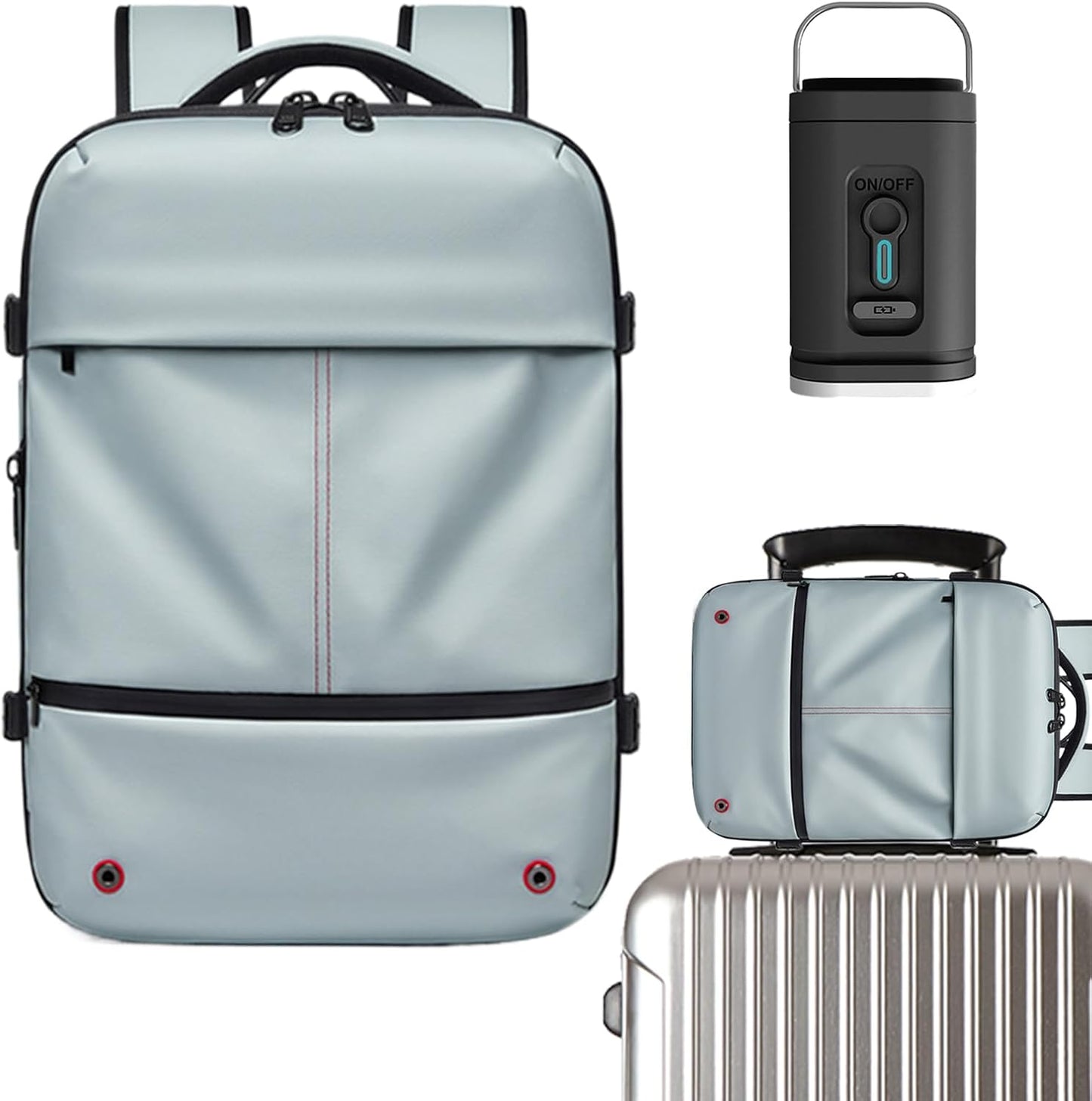 Large Water Resistant Travel Backpack with Compression