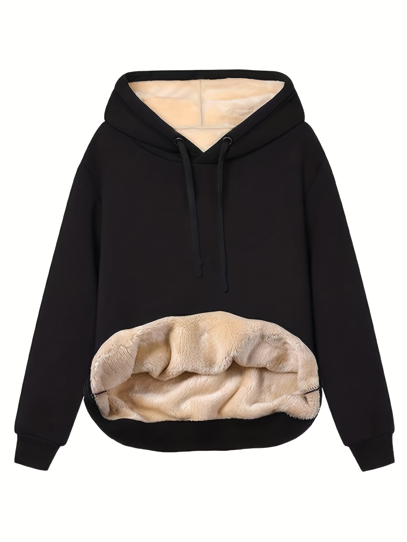Cozy Ladies' Fleece Hoodie Sweatshirt