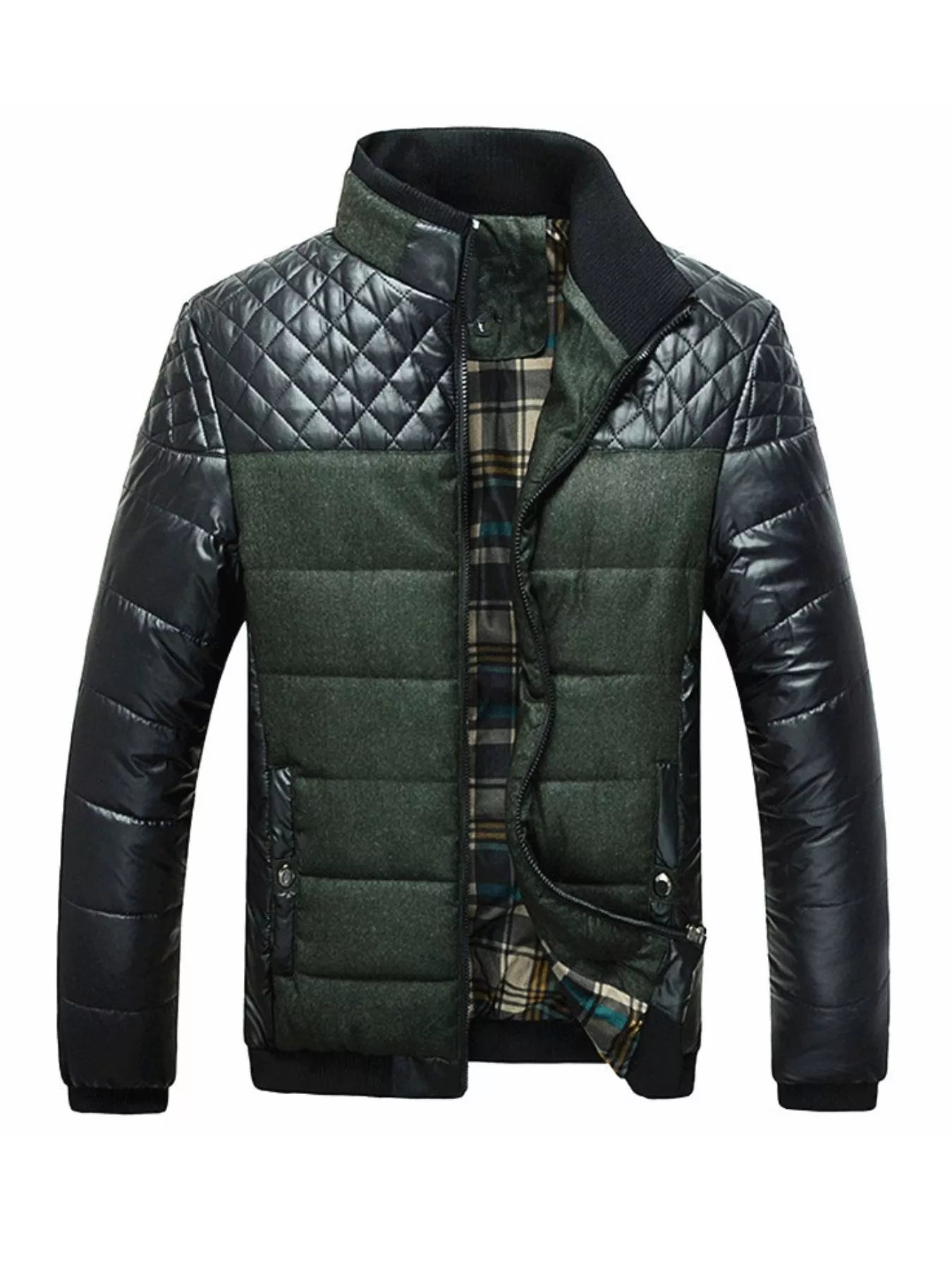 Large Size Warm Down Filled Coat - OutfitLondon