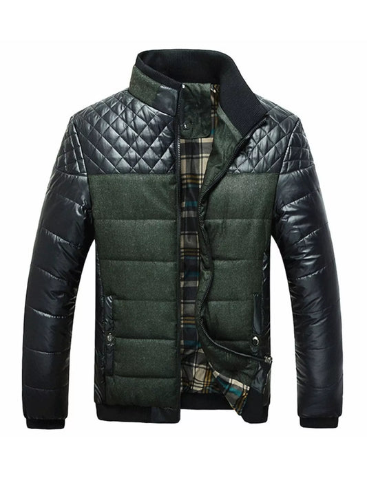 Large Size Warm Down Filled Coat - OutfitLondon