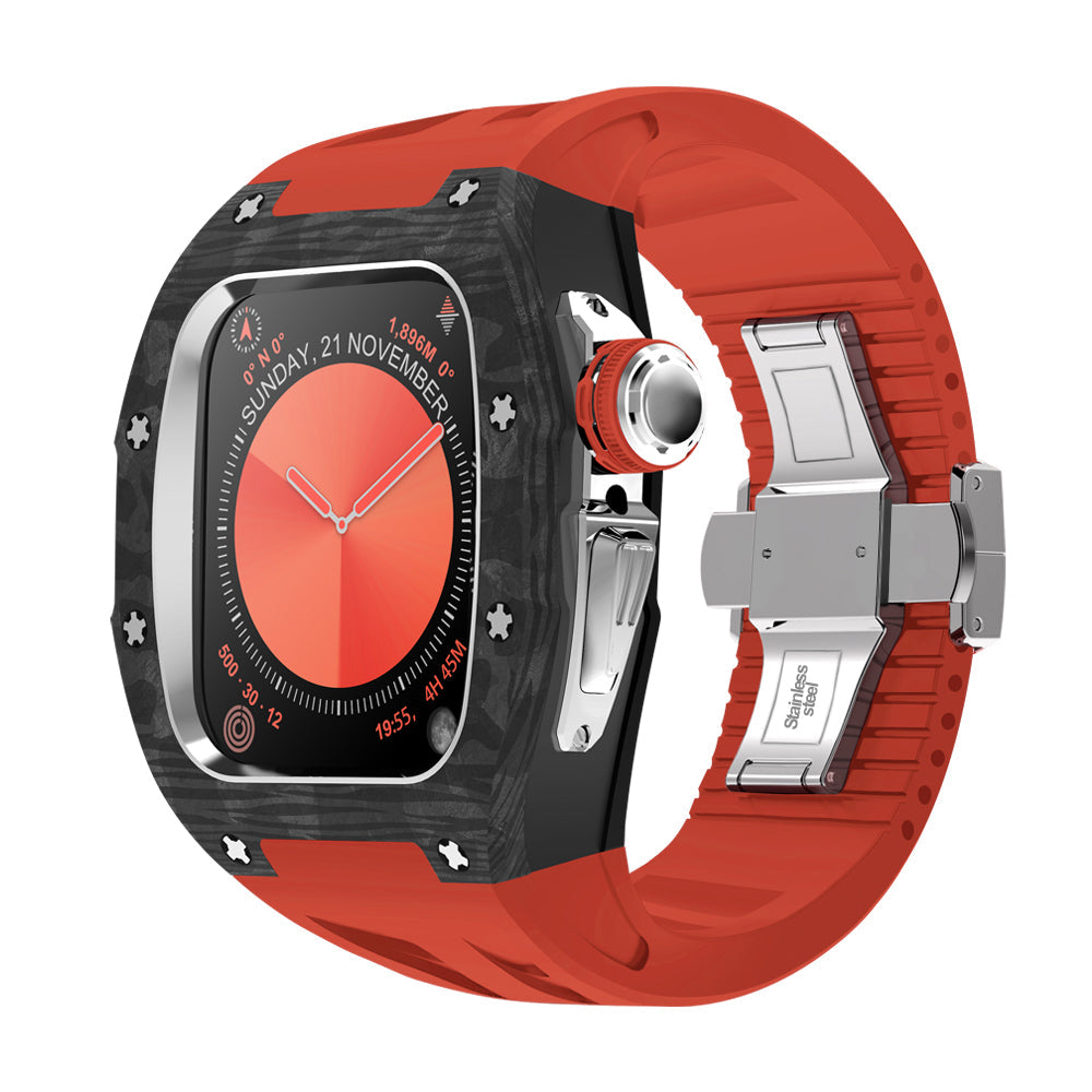 Luxury Apple Watch Carbon Case Upgrade Accessory