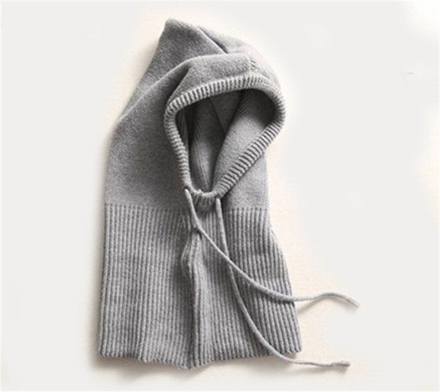 Warm Winter Beanie Hood with Thermal Insulation