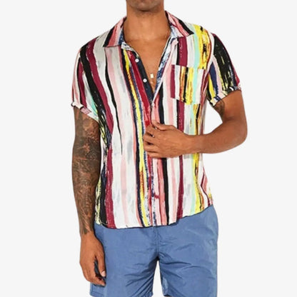 Stylish Patterned Designer Dress Shirt