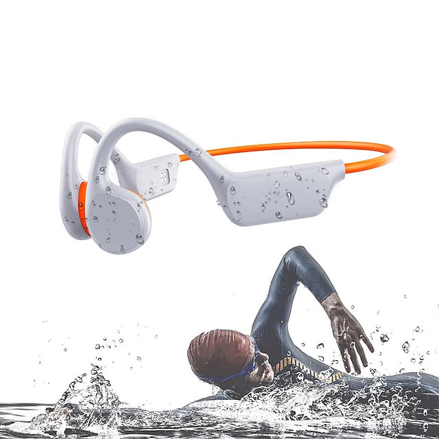 Waterproof Bone Conduction Bluetooth Swimming Earphones