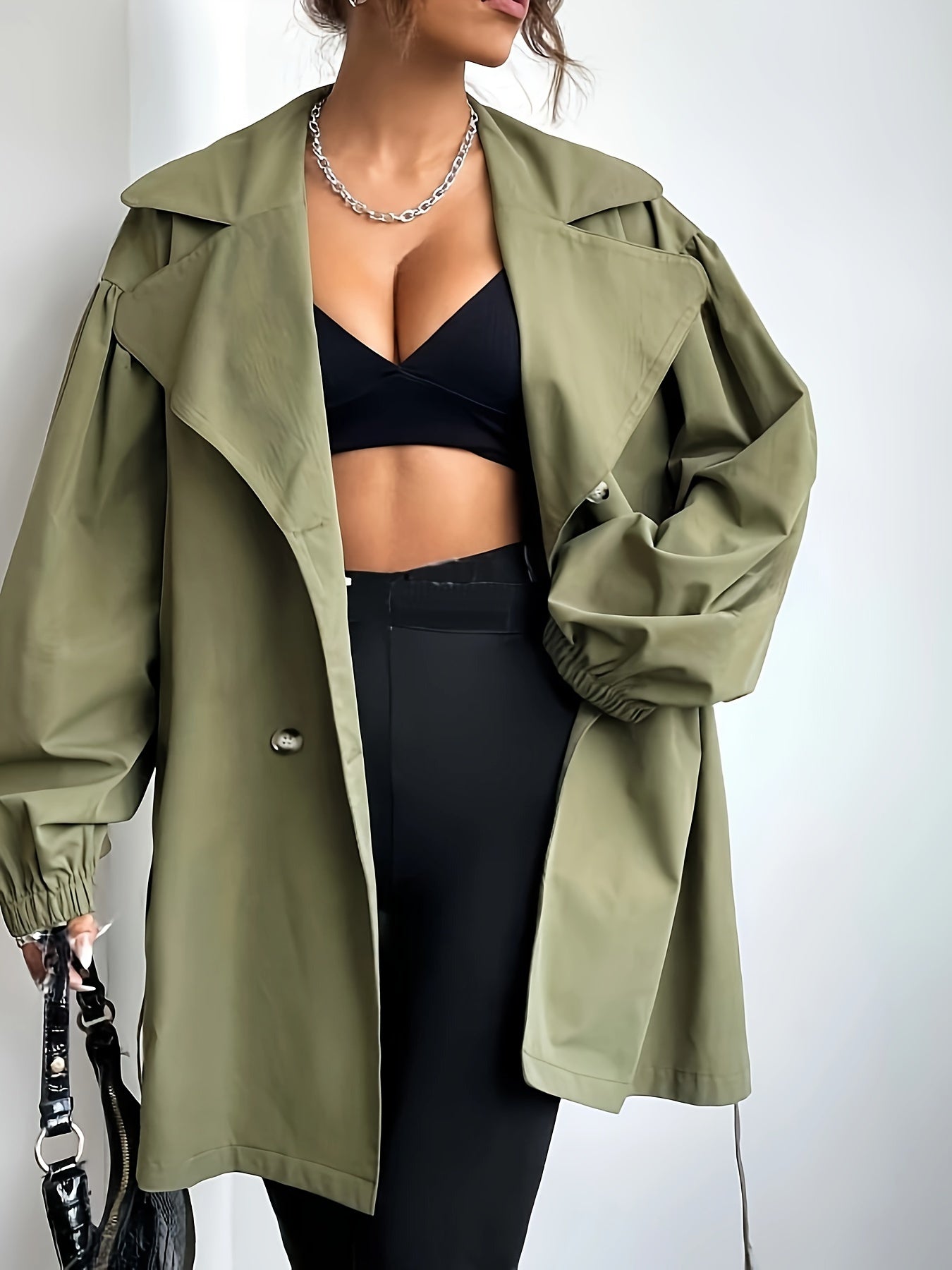 Timeless Tan Long Waterproof Coat - OutfitLondon