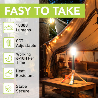 Multifunctional Portable Camping Light with Bracket