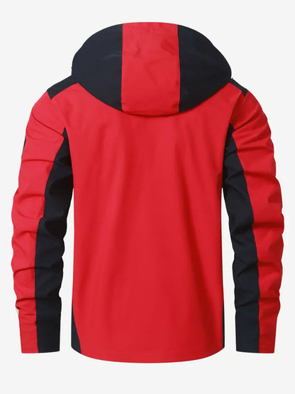 Waterproof Hooded Zip Up Jacket