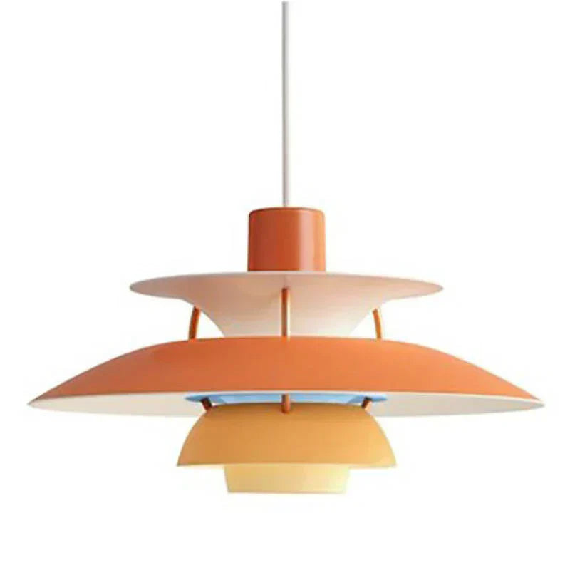 Stylish LED Hanging Lamp With Glass Shade