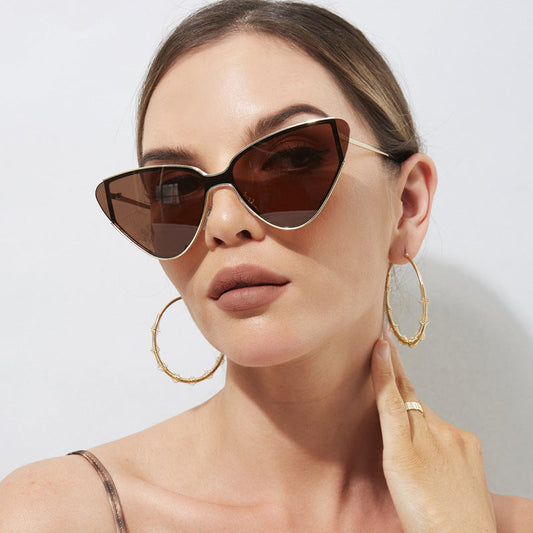 Women's Retro Acetate Cat Eye Sunglasses