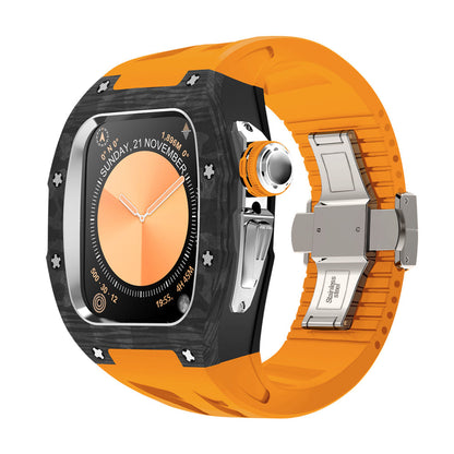 Luxury Apple Watch Carbon Case Upgrade Accessory
