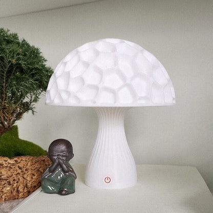 The 3D Printed Silicone Designer Mushroom Lamp