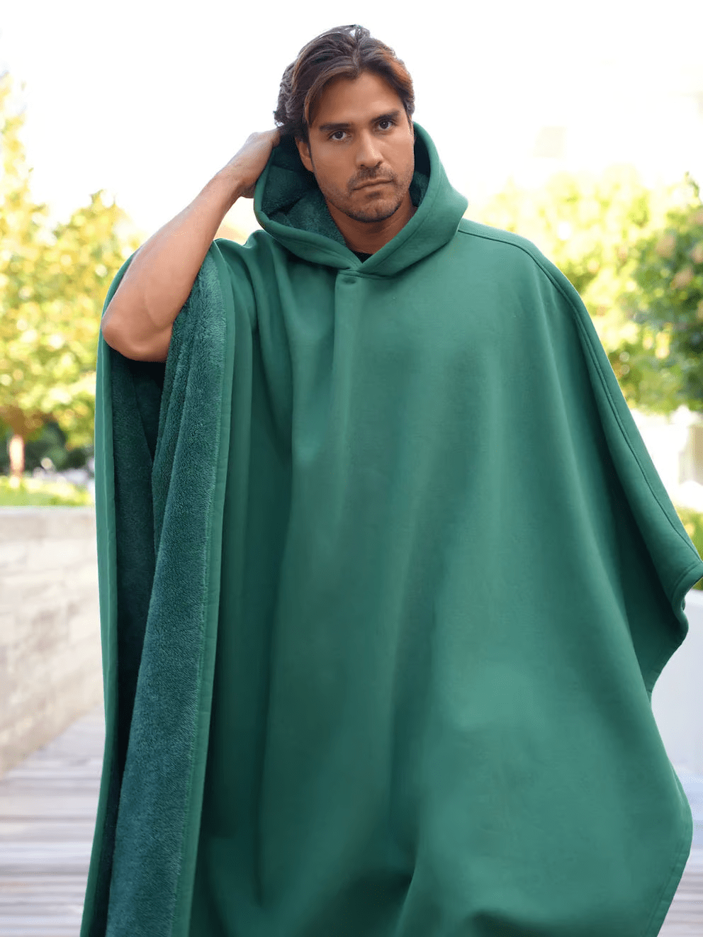 Warm Winter Fleece Hooded Jacket