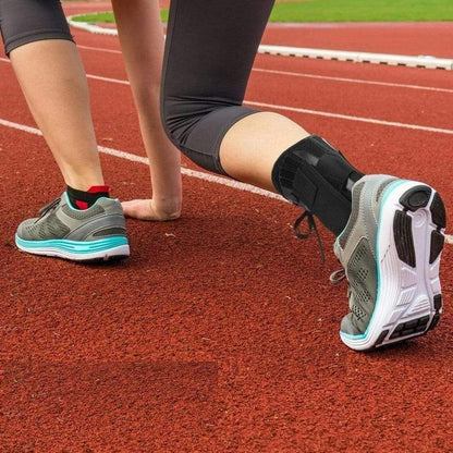 Reinforced Ankle Brace - Lace Up With Stabilizer Straps