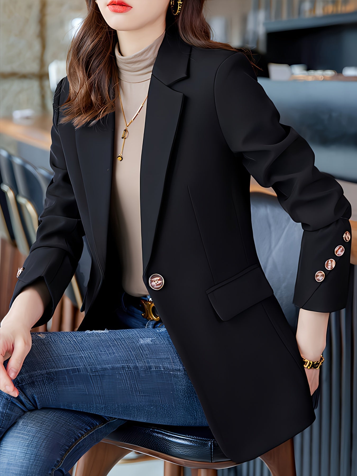 Elegant Women's Winter Parka Coat