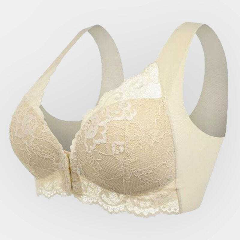 Front Closure 5D Shaping Push Up Bra – Seamless, Beauty Back, Comfy