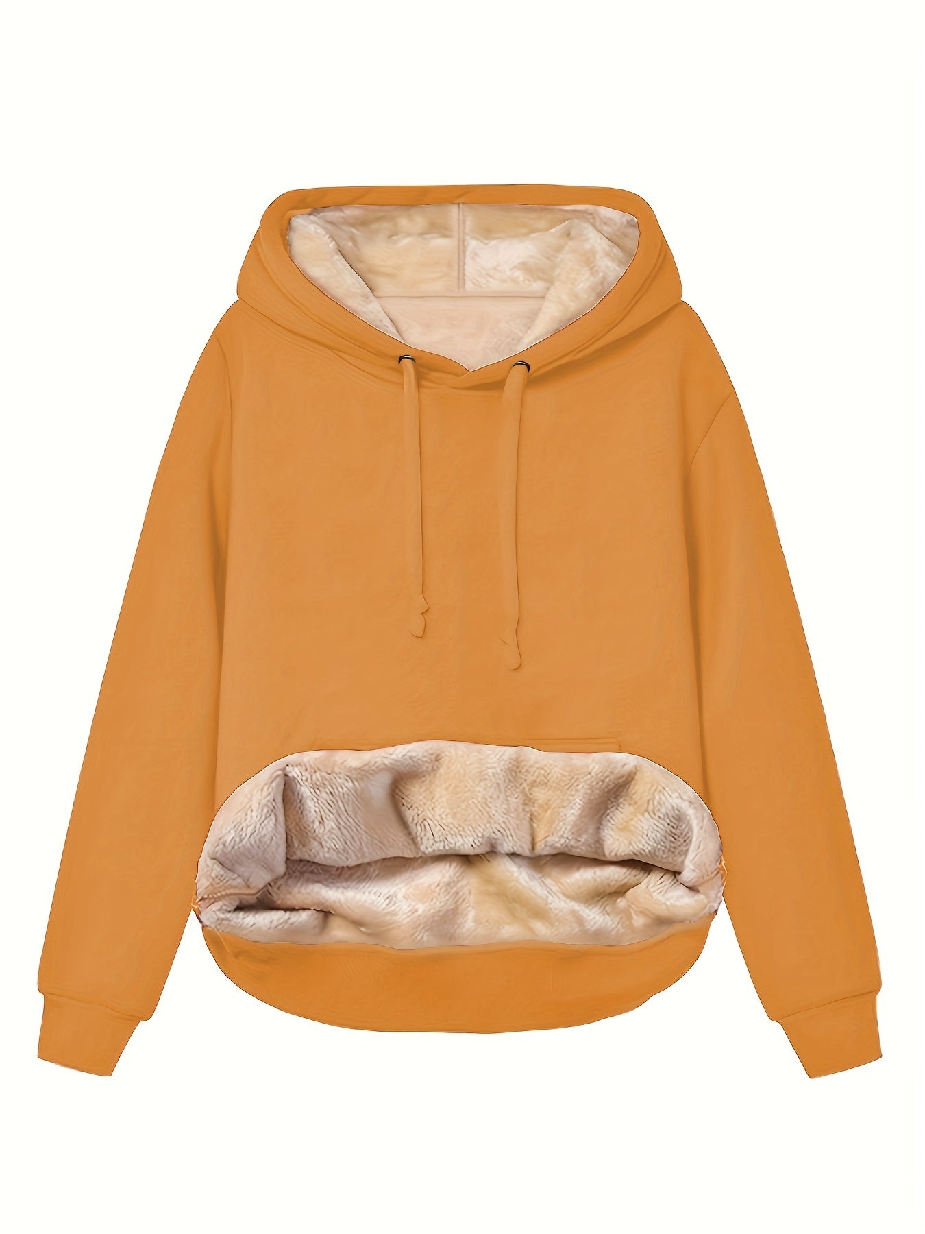 Cozy Ladies' Fleece Hoodie Sweatshirt