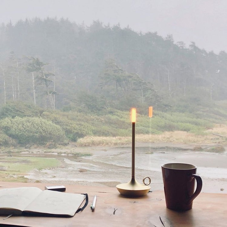 Graypants Wick Portable Table Lamp