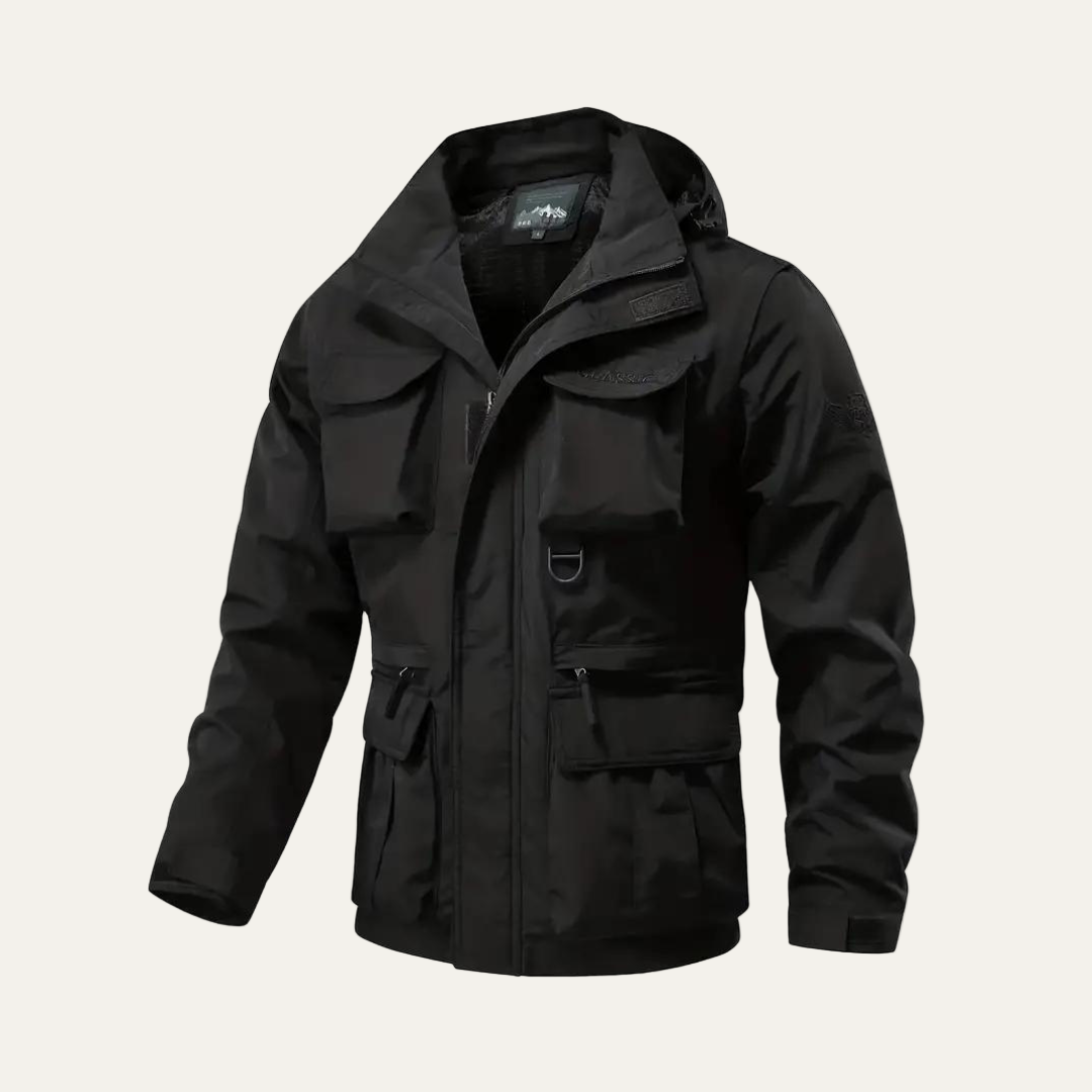 Waterproof Men's Military Hoodie Jacket