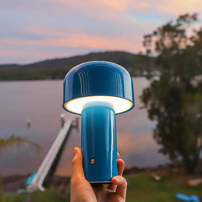 LED Creative Mushroom Rechargeable Table Lamp