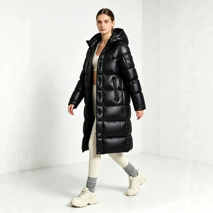 Women's Casual Hooded Puffer Winter Parka