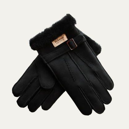 Warm Sheepskin Men's Winter Gloves - OutfitLondon