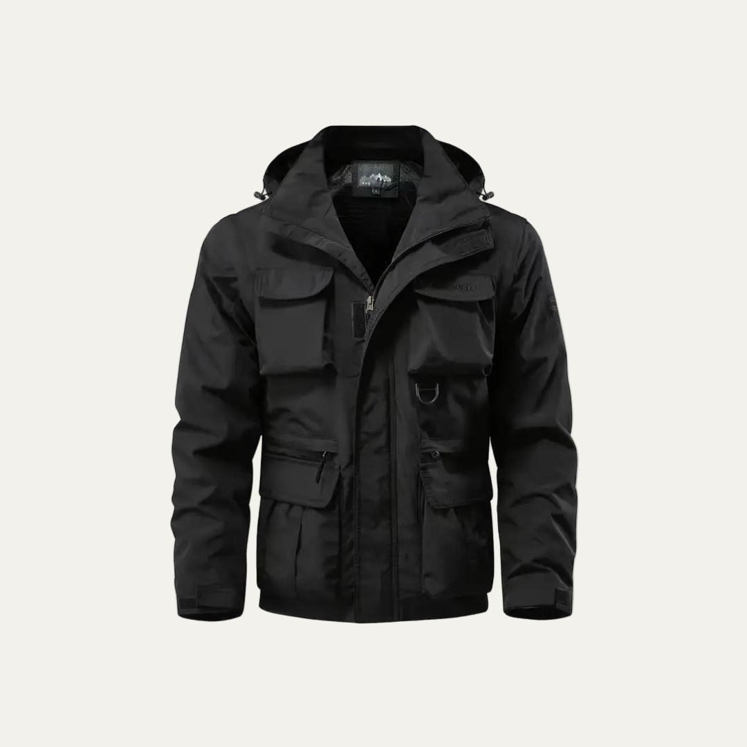 Waterproof Men's Military Hoodie Jacket - OutfitLondon