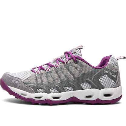 Unisex -New Mesh Lace Up Outdoor Hiking Sneakers