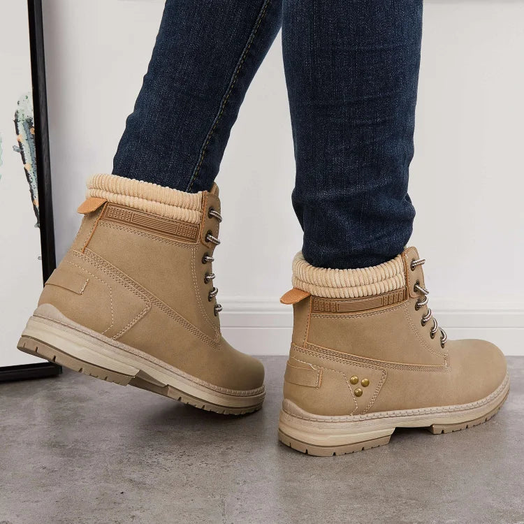 Warm Waterproof Women's Snow Boots