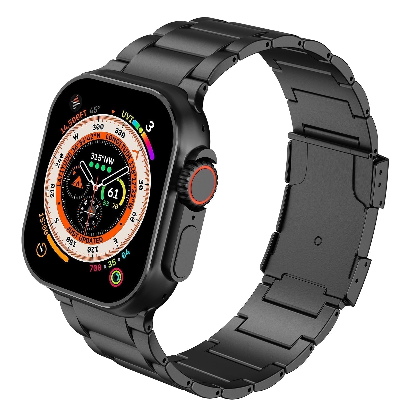 Durable Stainless Steel Watch Strap - OutfitLondon