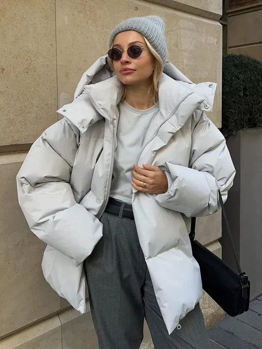 Comfortable Down Filled Parka Winter Coat - OutfitLondon