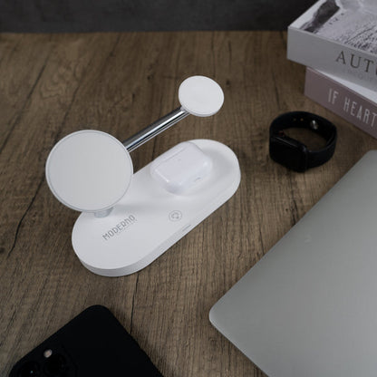 Premium 3 in 1 Fast Wireless Charging Stand