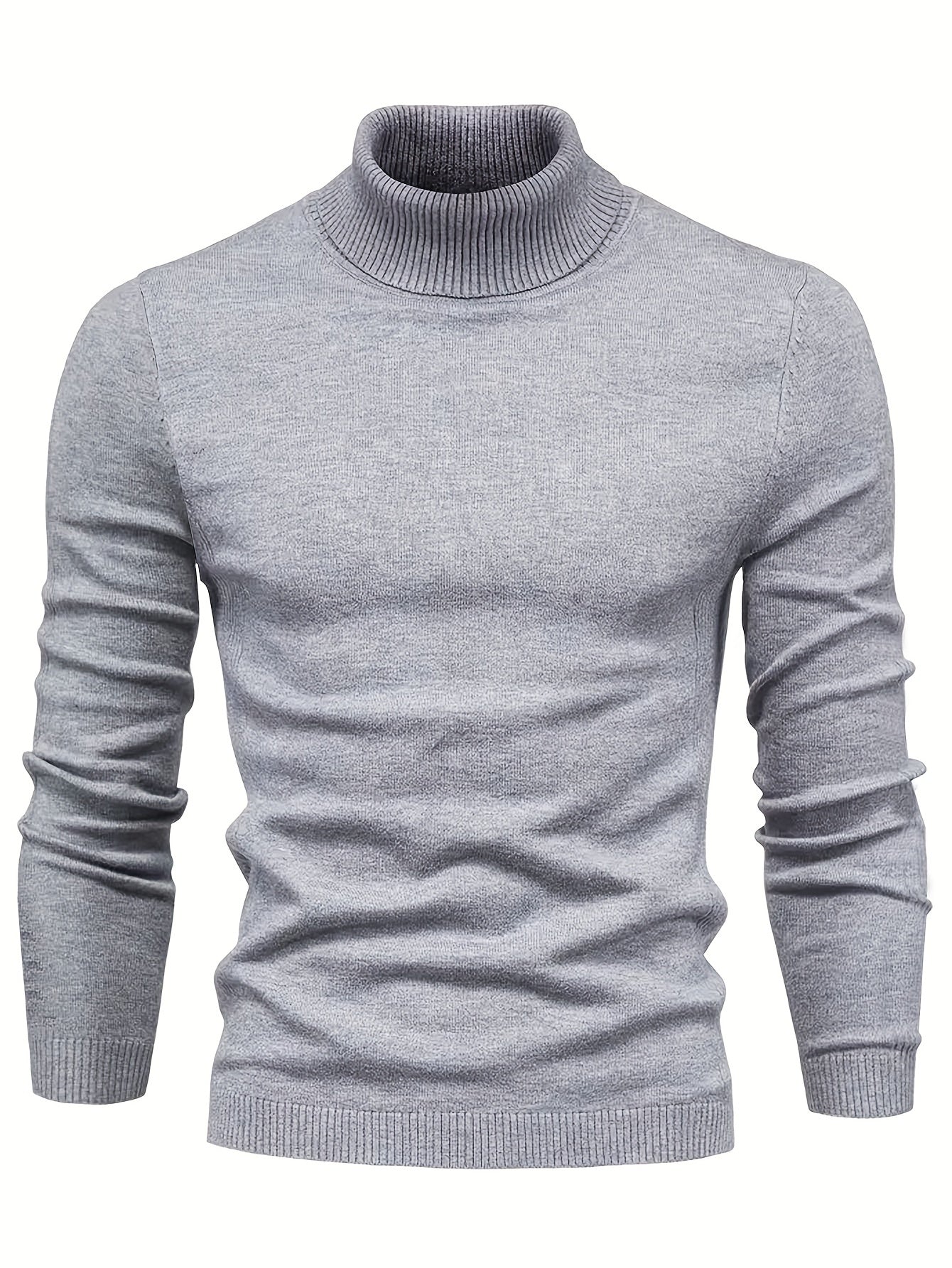 Warm and Cozy Turtleneck Sweater - OutfitLondon