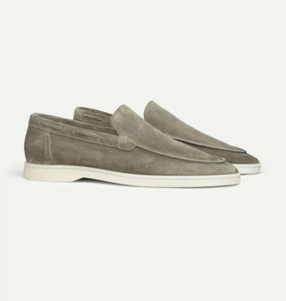 Soft Leather Slip On Shoes