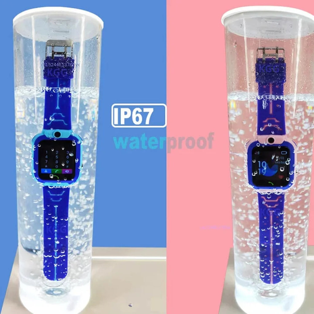 Kids Smartwatch with GPS, Waterproof, Voice Chat, and Games