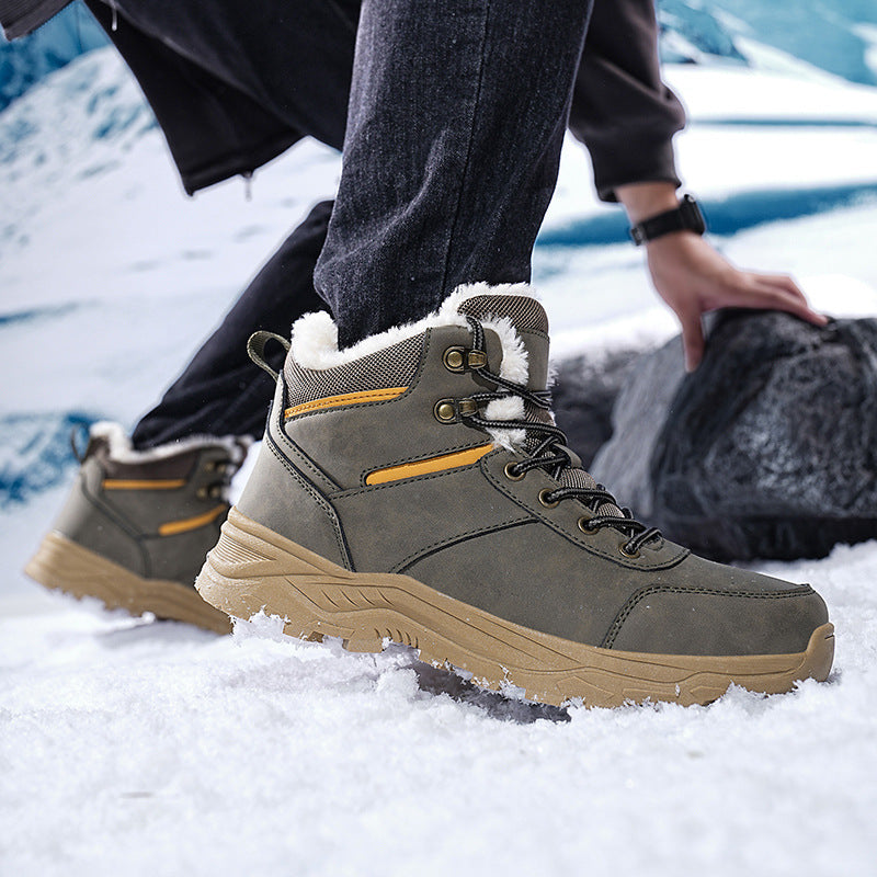 Waterproof Leather Winter Boots 5 reviews